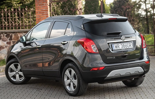 Opel Mokka cena 55900 przebieg: 206000, rok produkcji 2017 z Goniądz małe 407